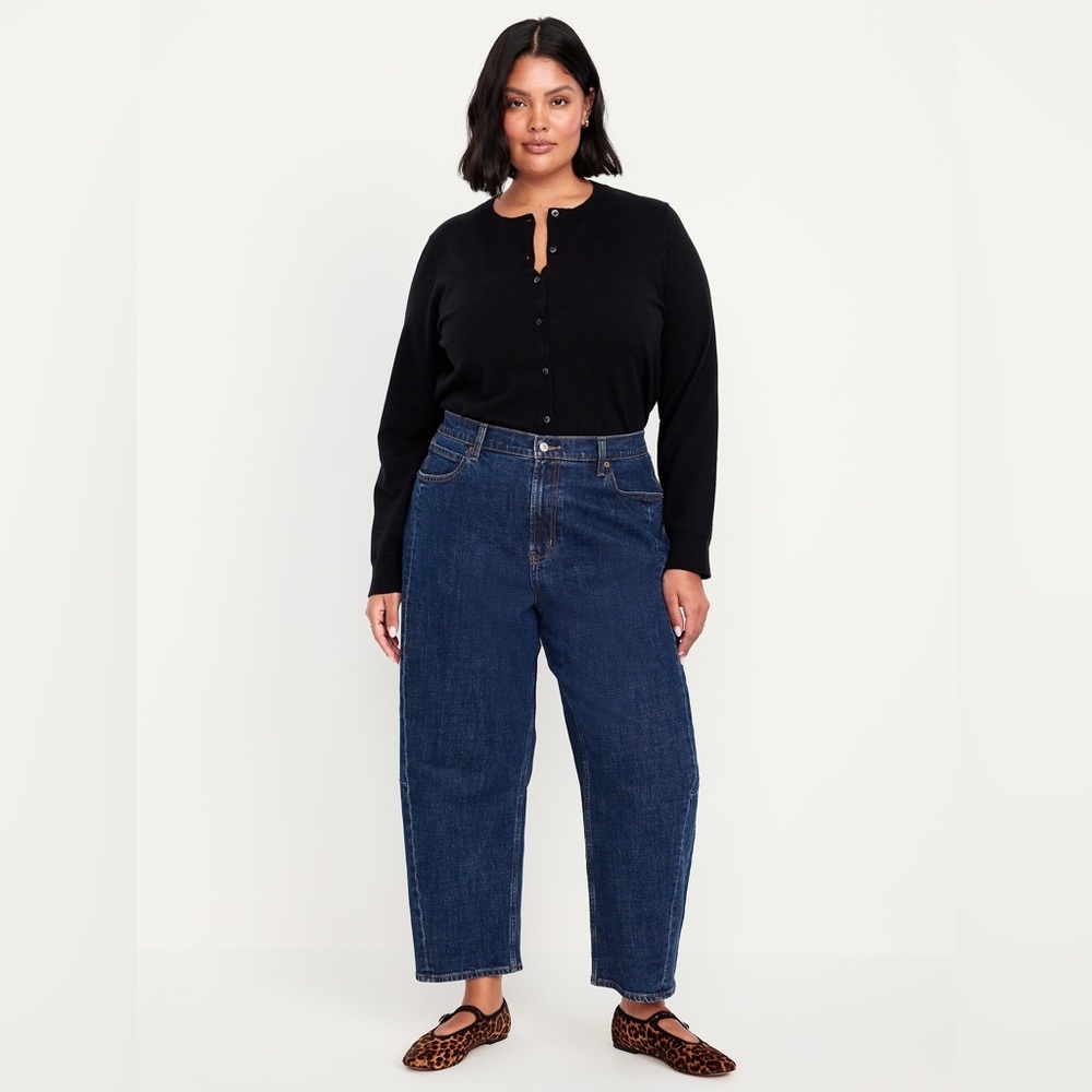 Trendy Barrel Blue Women's Jeans - Picture 3 of 7